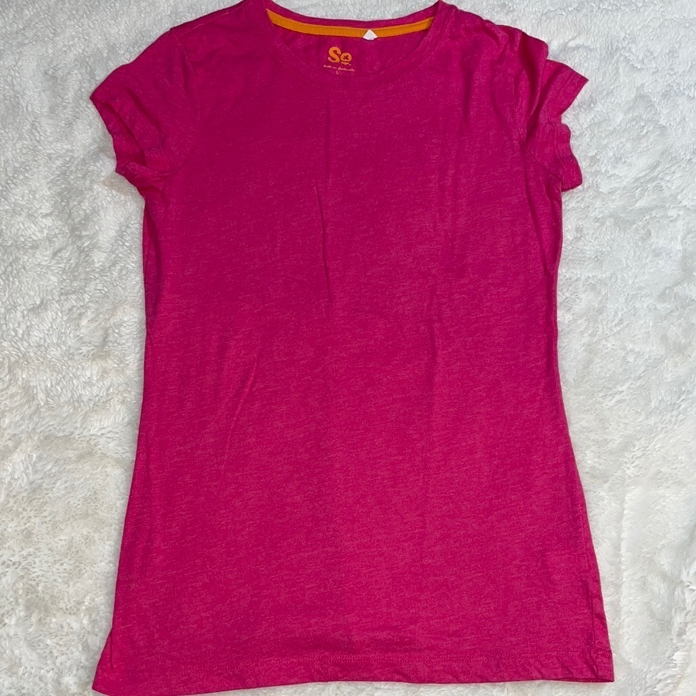 Hot‎ Pink Tee